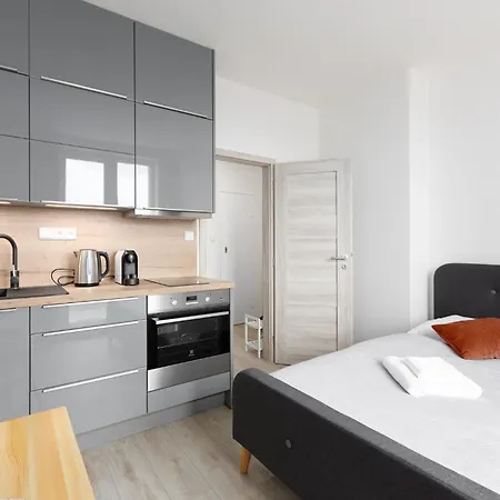 Apartman U Metra S Terasou Прага Екстер'єр фото